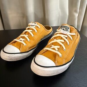 Converse Women’s Slip On Mustard Yellow Sneakers